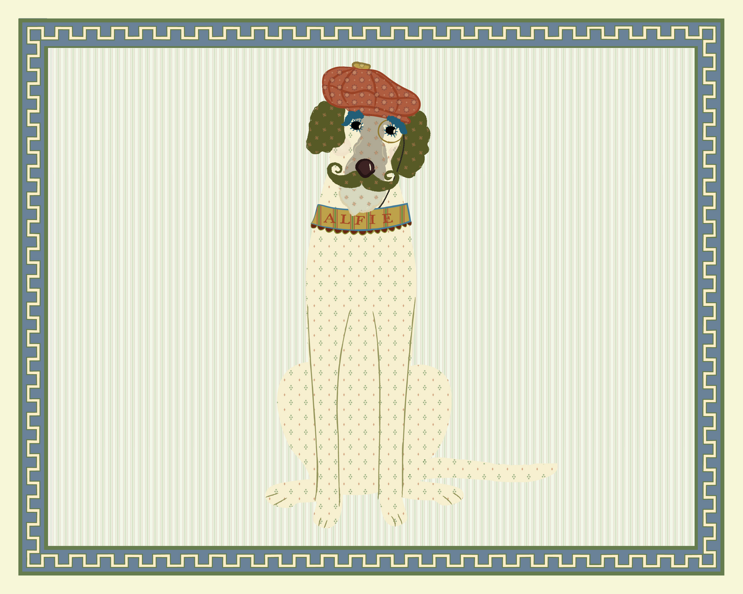 Irish Wolfhound Art Print