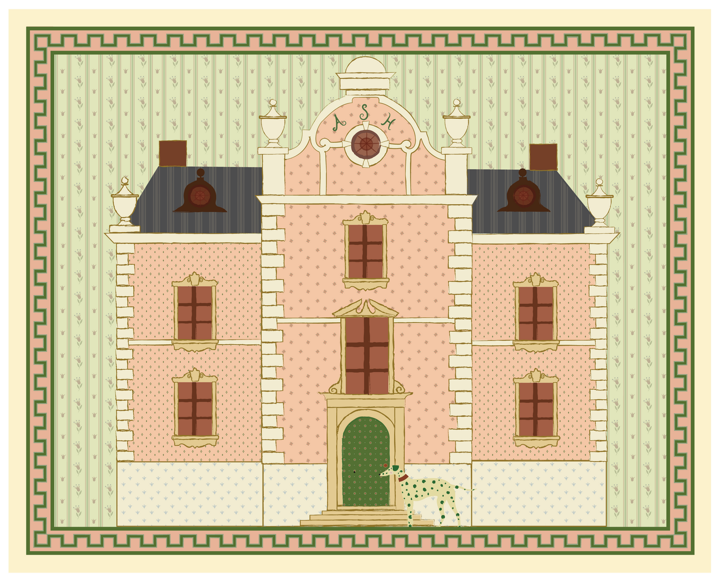 Swedish Castle Art Print