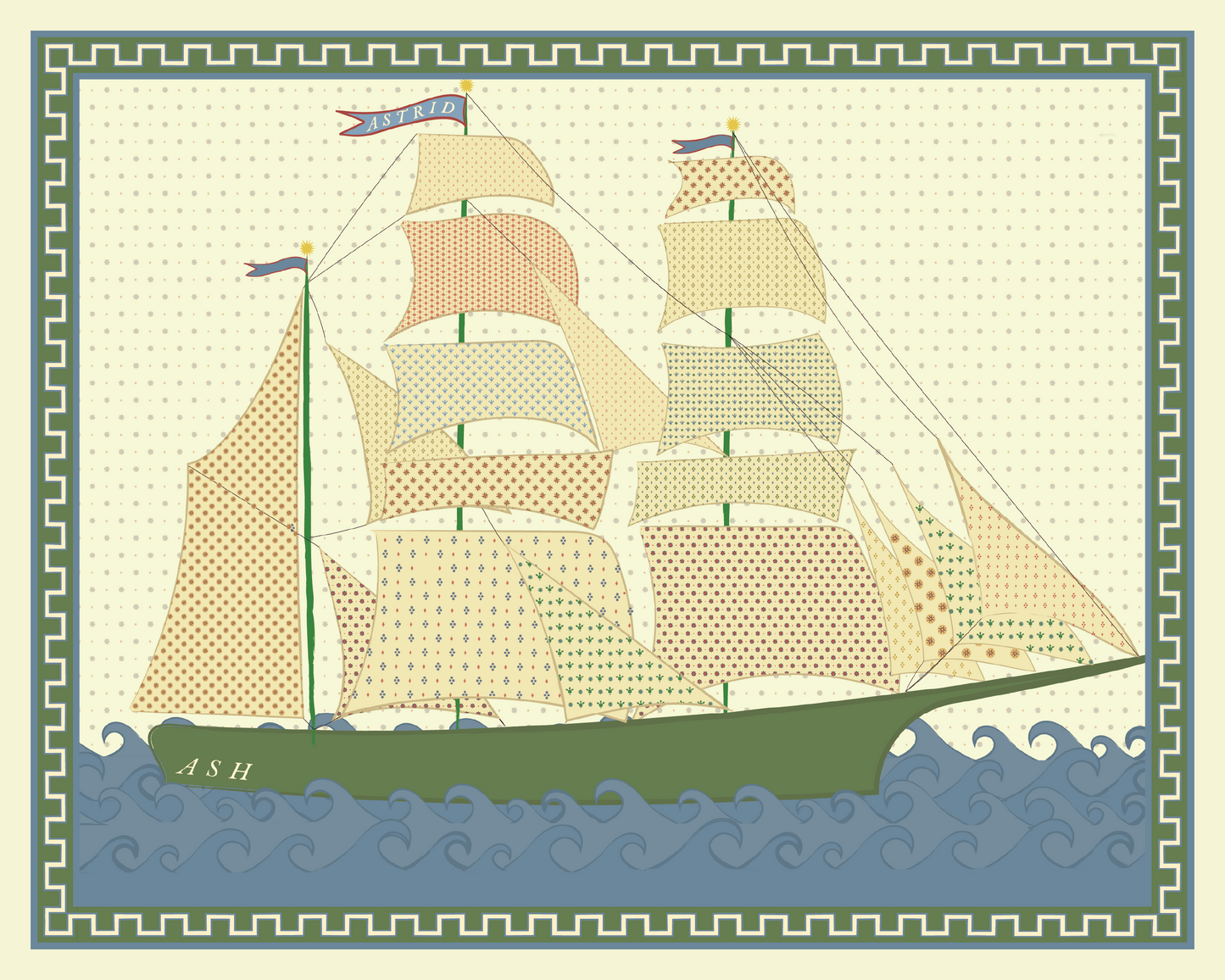 Sail Boat Art Print