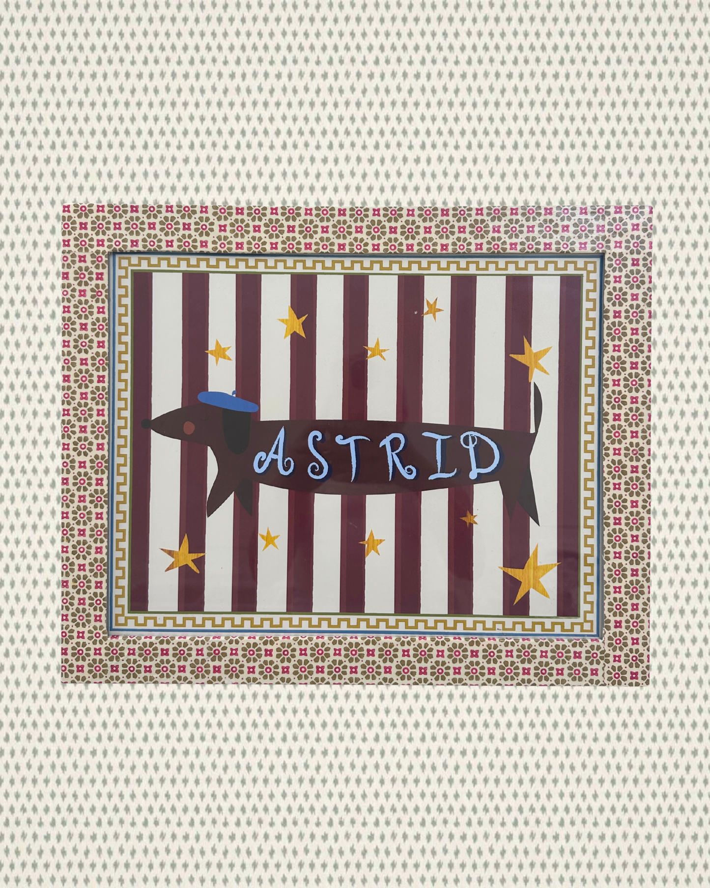 Dachshund art print